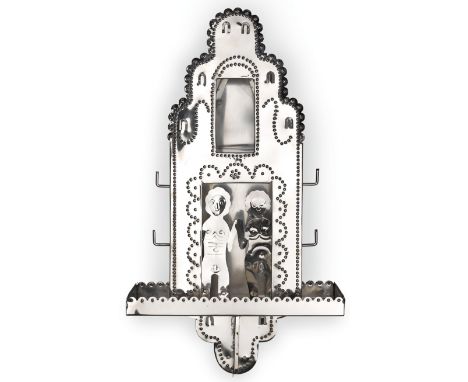 GRAYSON PERRY [b. 1960]. House of Love Shrine, 2017. steel shrine with two steel figures, with the puiblisher's certificate o
