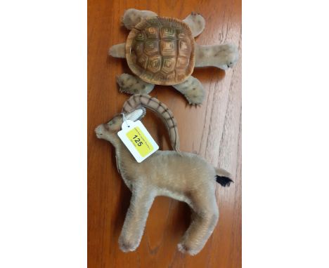 Steiff 'Rocky' and 'Slo' soft toysLocation: 1.1 