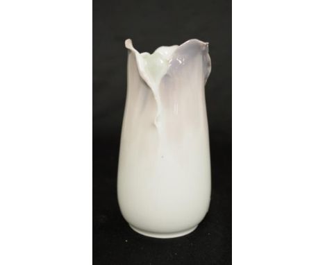 Rorstrand Sweden Art Nouveau ceramic vase marked for Gustaf Erickson, marked to base, (small chip to upper rim), (height 13.5