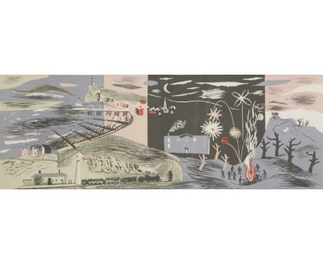 *John Piper (1903-1992)'NURSERY FRIEZE II', 1936 (Levinson 9)Lithograph, signed in pencil l.r., published by Contemporary Lit