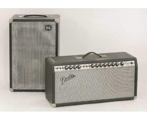 A fender 300 watt 'Dual Showman Reverb' amplifier,with JBL speaker cabinetProvenance: 	From the estate of Alan Davie (1920-20