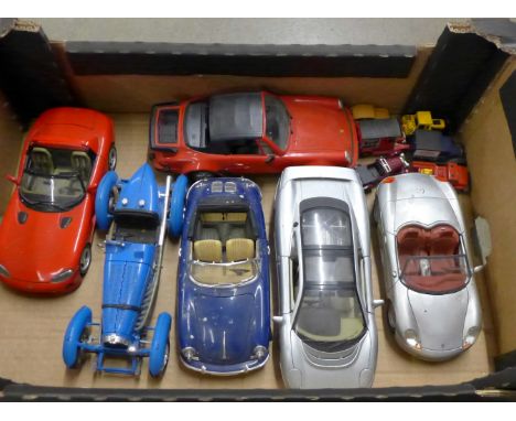 Six 1/18th scale model vehicles and six others **PLEASE NOTE THIS LOT IS NOT ELIGIBLE FOR POSTING AND PACKING** 