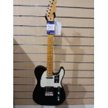 Fender American professional II telecaster, maple fingerboard, black rrp. £1949 with Hard Case (
