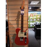 Fender Vintera II 60’s Telecaster electric guitar in fiesta red Serial number MX23036003