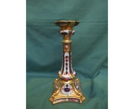 Royal Crown Derby Single candlestick 1128L.