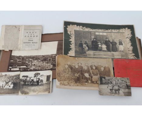 SCENES IN PEKING - Series 1, Camera Craft Co. Peking, 11 of 12 tipped-in printed images, 1 vol. together with "Chinese Govern