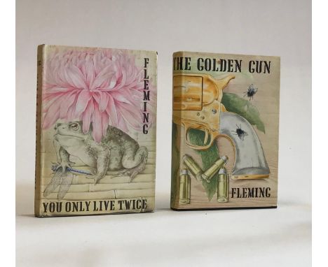 FLEMING, IAN, THE MAN WITH THE GOLDEN GUN, First edition, very good in a very good jacket WITH You Only Live Twice, 1st VG/ V