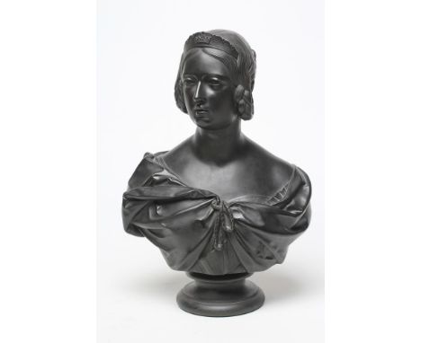 THOMAS THORNYCROFT, After Sir Francis Chantrey, a bronze bust of the young Queen Victoria, made for the Art Union of London 1