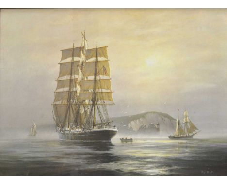 Three ship themed prints, including K A Griffin 'SS Great Britains' 48cm by 70cm, and two others.Qty: 3