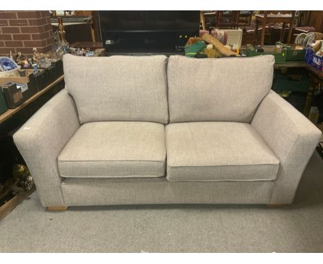 A Next three seater settee - staining to a cushion