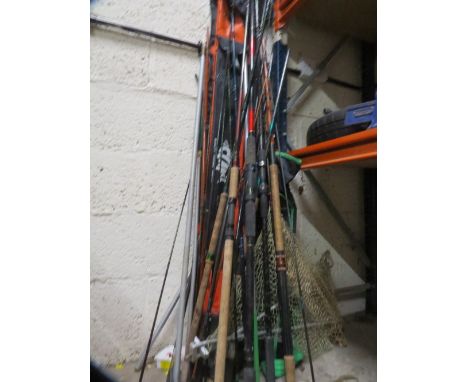 A quantity of fishing equipment