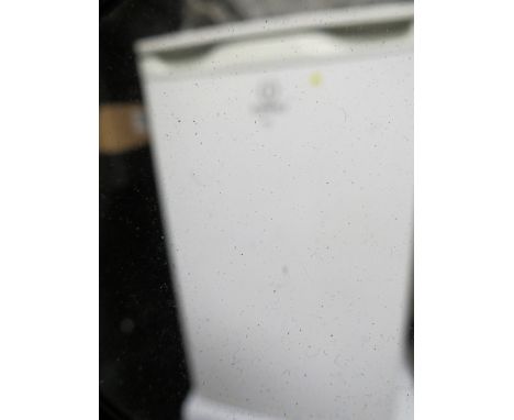 An indesit undercounter fridge