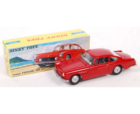 An unusual restored / re-issued precision diecast 1:43 scale Dinky Toys diecast model No. 515 ' Ferrari 250 GT Coupe '. Unusu