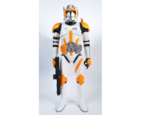 An unusual Star Wars Licensed large 1/2 scale advertising / shop display figure of Clone Commander Cody from Episode III Reve