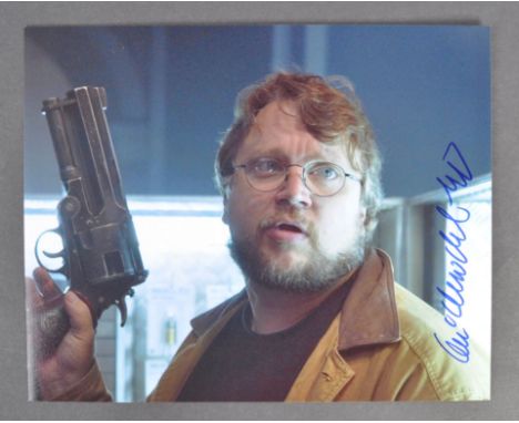 Guillermo Del Toro - Mexican Film Director &amp; Author - Hellboy - a rare 8x10" colour photograph of the director in a cameo