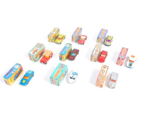 A collection of 10x original vintage 1970's Matchbox Superfast / 1-75 Series boxed diecast models comprising numbers; 59, 8, 