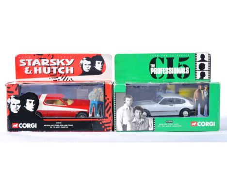 Two original Corgi made film related scale diecast models comprising CC00401 The Professionals Ford Capri and CC00201 Starsky