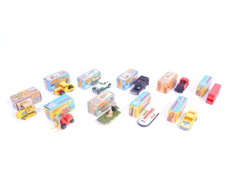 A collection of 10x original vintage 1970's Matchbox Superfast / 1-75 Series boxed diecast models comprising numbers; 73, 43,