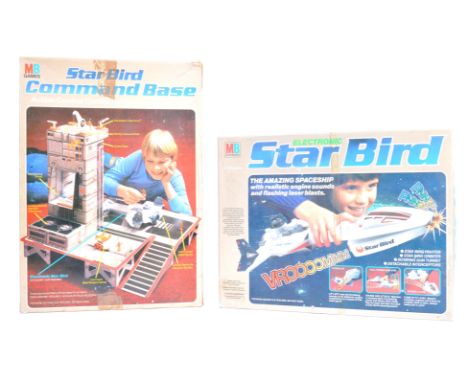 Two rare original vintage MB Electronics ' Star Bird ' electronic games. ' Star Bird ' and ' Star Bird Command Base '. Both a