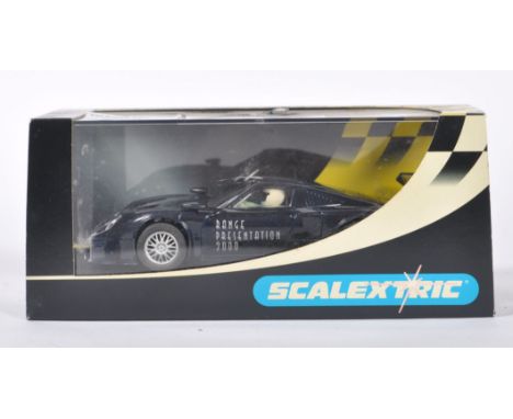 A rare original Scalextric made 1/32 scale slot racing car 2000 Retailer Range Presentation C2317 Porsche 2000. Appears mint 