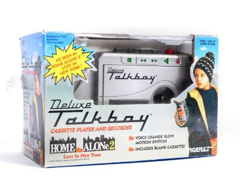 A rare vintage Tiger Electronics made ' Deluxe Talkboy Cassette Player &amp; Recorder ', as seen in Home Alone 2 - Lost In Ne