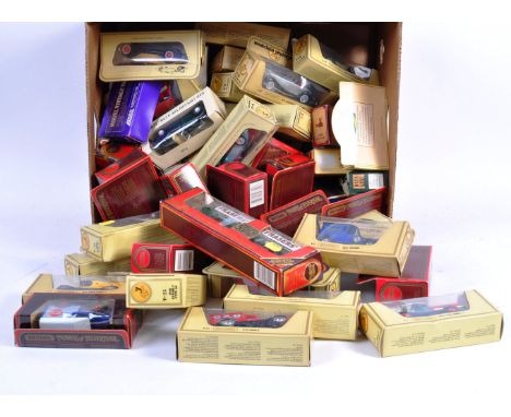 A collection of approx 50x original Matchbox Models of Yesteryear scale diecast models all from the Y series. All models appe