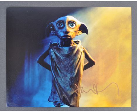 Toby Jones (English Actor) - Harry Potter &amp; The Chamber Of Secrets - a beautifully signed 8x10" colour photograph of Dobb