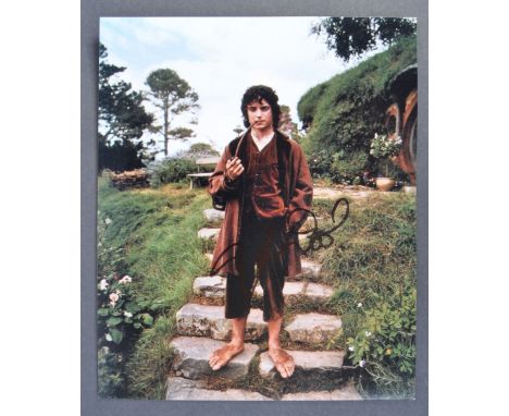 Elijah Wood - American Actor - The Lord Of The Rings - an impressive autographed 8x10" photograph of Wood as Frodo Baggins in