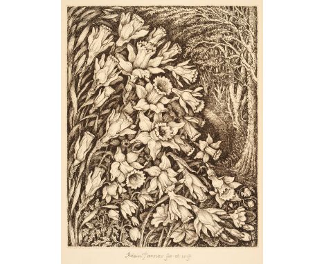 ARR * Tanner (Robin, 1904-1988). March, 1981, etching, a very good impression of the third (final) state, signed, inscribed a