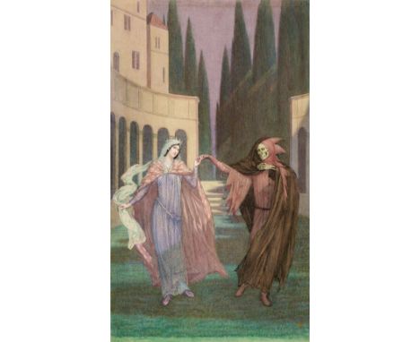 * Meteyard (Sidney Harold, 1868-1947). The Dance of Death, an illustration to The Golden Legend, by H. W. Longfellow, circa 1