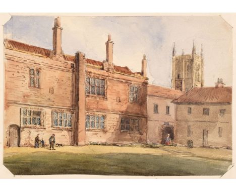 * Yorkshire. Hull and Neighbourhood, Sketches 1882-1883, 47 watercolours by the same hand, comprising 37 large watercolours s