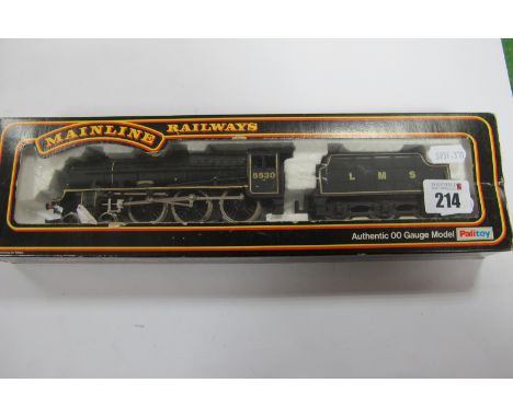 A 'OO' Scale 4-6-0 Rebuilt Patriot Class Locomotive, by Mainline, 'Sir Frank Ree', finished in LMS black, in poor box.