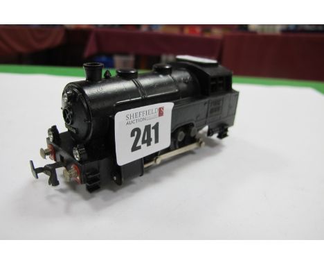 A Post War Continental 'OO' Scale Trix 0-4-0 Locomotive, R/No 20 0 54, finished in black, playworn.