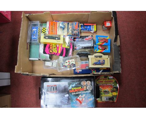 A Quantity of Diecast Model Vehicles, by Corgi, Majorette, Ertl and other including Corgi #CS90023 Pork Chop Hill The Forgott