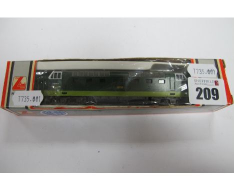 A 'N' Gauge 'Deltic' Locomotive, by Lima R/No. D9003 - Meld, playworn.