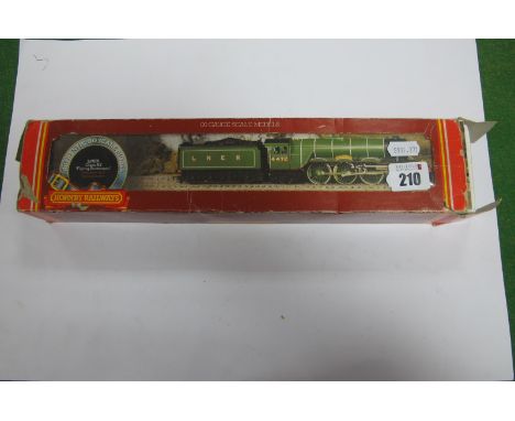 A 'OO' Scale 4-6-2 A3 Locomotive 'Flying Scotman', by Hornby, finished in LNER green, in poor box.