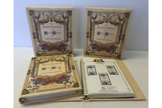 the royal wedding stamp album 1981image