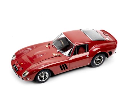 An exceptionally fine 1:15 scale scratch-built model of a 1963 Ferrari 250 GTO by Gerald Wingrove,constructed and completed i