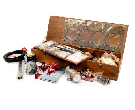 A wooden-cased No.16 'Overseas Touring Spares Kit' for Rolls-Royce and Bentley, circa 1964,to suit Bentley S3, S3 LWB, S3 Con