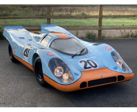 A Porsche 917 Junior Child's car,fully working car for children/adults to drive and enjoy,  apparently new and unused conditi