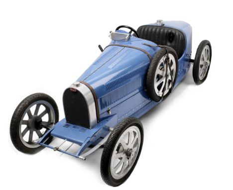 A Bugatti Type 35 child's car by Tula Engineering of Kimpton, Great Britain,Chassis Number 25, built 1977,manufactured by Ric