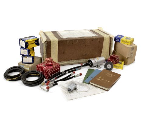 An 'Overseas Touring Kit' for Rolls-Royce Silver Shadow and Bentley T Series, circa 1966,possibly No.17 type, wood and corrug