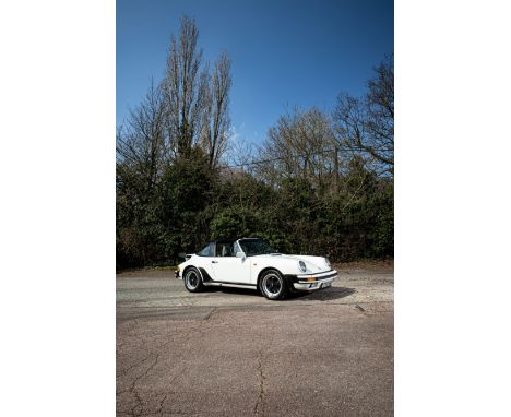 1986 Porsche 911 Carrera 3.2-Litre Supersport TargaRegistration no. C740 KARChassis no. WP0ZZZ91ZGS140939•One of only 15 'C16