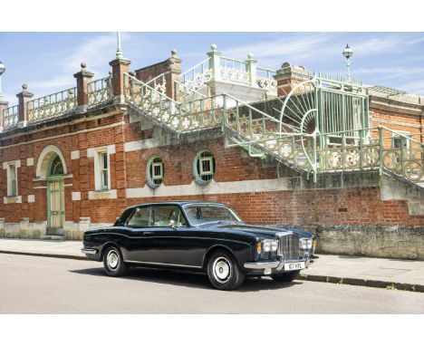 From the Estate of the Late Peter Blond1974 Bentley Corniche Two-door SaloonCoachwork by H J Mulliner, Park Ward LtdRegistrat