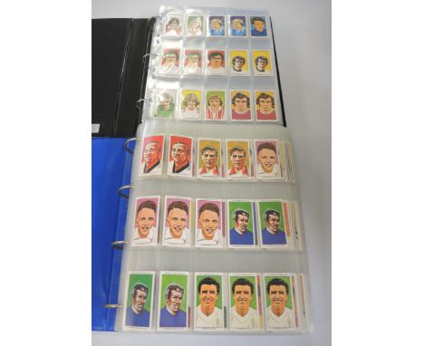 Four albums of Sun Soccer cards