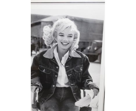 Eve Arnold, Limited Edition Giclee print, Marilyn Monroe filming ' The Misfits ', Limited Edition number 58 of 495, 46 x 30cm