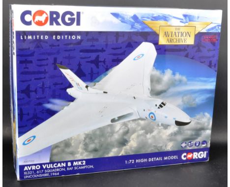 A Limited Corgi made ' Aviation Archive ' 1/72 scale diecast model No. AA27202 Avro Vulcan B MK2 XL321, 617 Squadron, RAF Sca