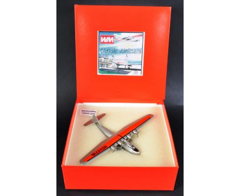 An original WM Western Models ' Classic Airliners ' believed 1/200 scale boxed diecast model No. CA31A Martin M-130 ' China C