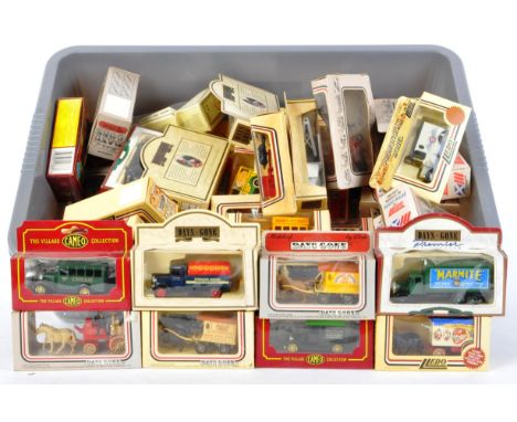 A large collection of approximately x50 assorted Lledo Days Gone, Corgi Cameo Cameo Collection and Matchbox Models of Yestery