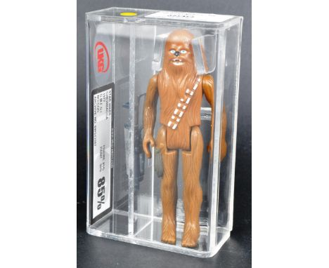 Star Wars - an original vintage 1977 ' First 12 ' Kenner / Palitoy made action figure ' Chewbacca '. 1977 GMFGI, no COO. UKG 
